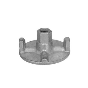 น็อตปีกสำหรับงานก่อสร้างแบบเหล็กกล้าคาร์บอนต่ำมาตรฐาน DIN-18216 สำหรับงานอุตสาหกรรม ขนาด DN15/17 ใช้กับอุปกรณ์ยึดแบบเหล็กเส้น - Product Image 4