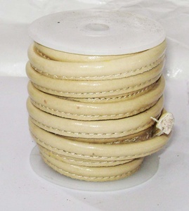 High Quality Double Sided Stitched Round <b>Leather</b> Drawcord for DIY <b>Bracelet</b> Jewelry Garment Accessories at Wholesale Price - Product Image 2