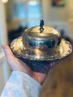 Vintage ijzeren ecovriendelijke boterbus met deksel, elegant, vaatwasserbestendig, verwarmbaar, oplossing voor keukenopbergruimte