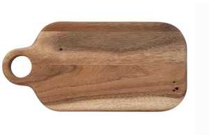 Bandeja de madera para servir pizza, tabla de cortar carne gruesa personalizada para uso de carnicero, perfecta para camping y picnics, fácil de transportar. - Product Image 4