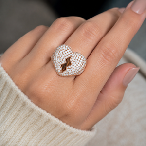 18K Yellow Gold Moissanite with GRA Certificate <b>Ring</b> Brilliant Round Shape Diamond Engagement Party Unisex <b>Ring</b> - Product Image 5