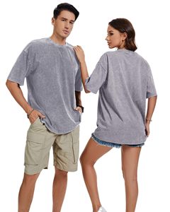 Camiseta Oversize de Diseño para Hombre, Algodón Pesado, Cuello Redondo, Manga Corta, Estilo Urbano, Ajuste Holgado, Casual, a la Moda, Disponible - Product Image 3