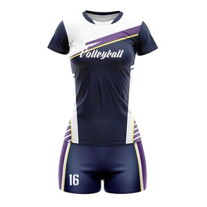 Uniformes de Voleibol Personalizados al por Mayor, Camisetas Deportivas Sublimadas para Hombre y Mujer, Uniformes Femeninos de Voleibol con Servicio OEM de Calidad - Product Image 2