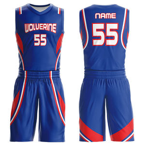 Uniforme de Baloncesto Deportivo Unisex Personalizado, Nuevo Diseño para Clubes y Equipos, Transpirable, Antibacterial, Tallas Grandes, MOQ Bajo - Product Image 5