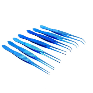 Pinzas Oftálmicas de Titanio Manuales para Conjuntiva, Reutilizables, Autoclavables, Equipo de Microcirugía - Product Image 2