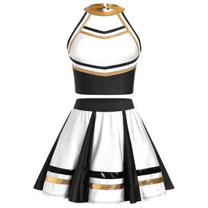 Tenues de cheerleading directement de l'usine, ensembles confortables et extensibles pour filles et femmes, vêtements de sport d'équipe - Product Image 1