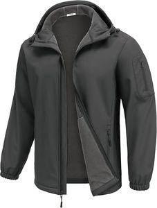 Men Winter Sporty Windbreaker Fashion <b>Jacket</b> Waterproof Custom Logo <b>Running</b> Breathable Quick Hooded <b>Lightweight</b> Protection - Product Image 3