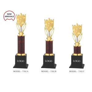 Aluminium Metal <b>Trophy</b> with Premium Finish for Trade Shows and Promotional Campaigns - Product Image 3