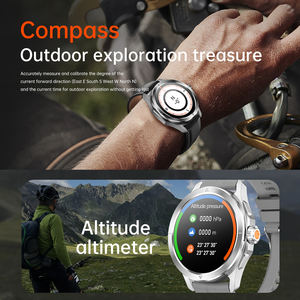 NUEVO Reloj Inteligente S4ULTRA GPS para Hombre con Brújula, Altímetro, Monitor de Frecuencia Cardíaca, Batería de 300mAh, Resistente al Agua IP67 para Senderismo y Aventuras - Product Image 3