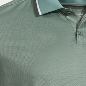 เสื้อโปโลแบบสปอร์ตพิมพ์โลโก้ตามสั่งสำหรับขายส่ง เสื้อยืดเปล่าแบบถักสำหรับออกแบบเป็นเสื้อโปโลสำหรับผู้ชายและผู้หญิง - Product Image 4