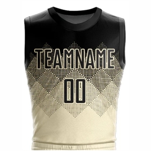 Uniforme de basketball pour homme, style premium, look classique, durable, coupe ajustée, respirant, vêtement extérieur doux, couleur unie. - Product Image 4