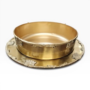 Heavy Duty Gold Finished <b>Metal</b> Chocolate Plate & <b>Bowl</b> Customizable Chocolate <b>Bowls</b> Supplier Custom Sizes & Colors Available - Product Image 1