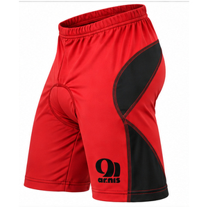 Pantalones Cortos de Ciclismo MTB Profesionales Personalizados para Hombre, Antibacterianos, Transpirables, que Absorben la Humedad, Acolchados, con Bloques de Color, Spandex/Poliéster - Product Image 3