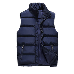 Veste matelassée sans manches tendance pour homme, légère, coupe-vent, chaude et isolante, idéale pour le streetwear et les voyages en plein air en hiver - Product Image 6