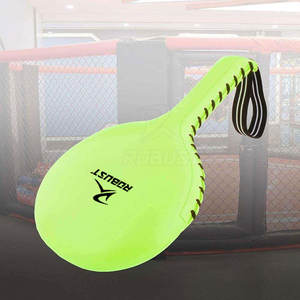 Raquetas de Taekwondo de Cuero Vacuno de 2.5 kg, Equipo de Entrenamiento de Artes Marciales Ecológico con Agarre Cómodo - Product Image 4