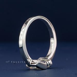 14K Solid Gold Emerald Diamond Ring for Men Natural Emerald Gemstone Fine Jewelry Elegant Wedding Engagement Ring <b>Gift</b> for Him - Product Image 6