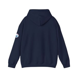 Sweat-shirt à capuche bleu pour adolescents, en molleton doux, à manches longues, décontracté, pour l'hiver, vêtements de mode - Product Image 3