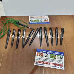 Buffalo Horn Weaving Needle Eco-Friendly Handmade Crafting Modern Polished Natural tufting <b>Sewing</b> Weaving Needle at best price - Product Image 2