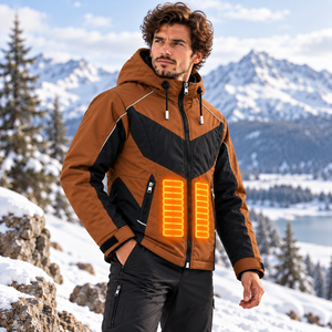 Chaqueta Térmica con Calefacción USB, Alimentada por Batería, para Invierno, con Capucha, para Hombre y Mujer, Control Inteligente de Temperatura, Fabricante - Product Image 4