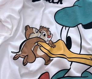 Vente en gros de t-shirts décontractés en coton pour femmes, coupe ajustée, col rond, logo personnalisé, différentes couleurs, taille XL disponible, anti-plis - Product Image 5