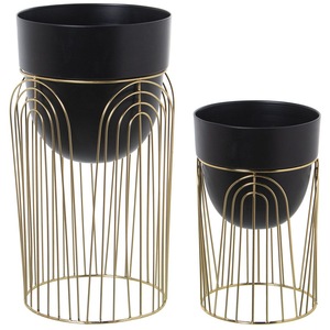 Minimalist Design Aluminium Design black& white Flower <b>Vase</b> For Home Decor Living Decor Wedding Decor - Product Image 4