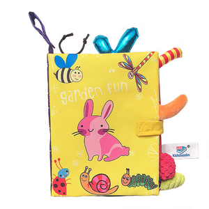 <span class=keywords><strong>Libro</strong></span> Sensorial de <span class=keywords><strong>Tela</strong></span> para Bebés, <span class=keywords><strong>Libro</strong></span> Silencioso de <span class=keywords><strong>Tela</strong></span> Suave con Sonidos, Juguete de Aprendizaje Temprano para Bebés - Product Image 6