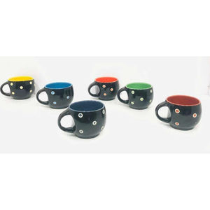 Juego de Tazas de Té de Cerámica Clásicas ColorDot - Product Image 2