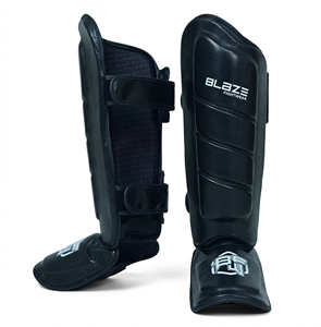 BFW Muay Thai personnalisé nouveau protecteur de coup de pied de jambe en PU adapté à l'entraînement Muay Thai protège-tibia protège-pieds et équipement - Product Image 1