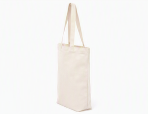 Sac fourre-tout en toile de coton avec logo personnalisé, sac à bandoulière réutilisable pour les courses, la plage et l'usage quotidien - Product Image 5