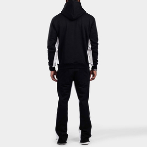 Conjunto Deportivo Unisex de Algodón Orgánico con Capucha, Pantalones Deportivos Personalizados con Capucha para Hombre, Talla XXL, Trajes Deportivos de Felpa con Logotipo para Invierno - Product Image 3
