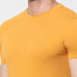 Camiseta de Algodón Suave para Hombre al por Mayor, con Logotipo Personalizado, de Alta Calidad, 220 Gramos, Lisa, Estilo Urbano, de Secado Rápido, para Hombre, Elegante - Product Image 4