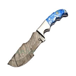 Chasse à La main Tracker Couteau de Camping En Plein Air Tracker BLEU FEUILLE de RÉSINE Poignée Belle Tracker (smk1704) - Product Image 1