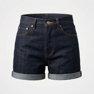 Shorts de Mezclilla de Verano para Mujer, con Botones, Casuales, a la Moda, Ropa Urbana, Color Personalizado, Atuendos Cómodos - Product Image 1