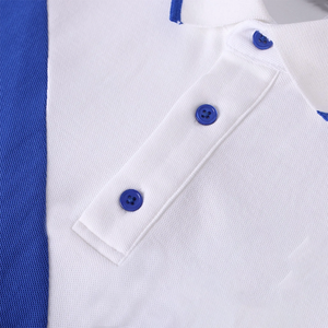 ZPB Premium Women Polo Shirt Blue White Embroidery Greek Letter Slim Fit Casual Stylish Sorority Polo Shirt Custom Logo Polo - Product Image 3