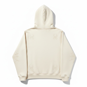 Sudadera con capucha personalizada al por mayor, de peso pesado, para hombre, con estampado de espuma, chándal unisex, forro polar, de fábrica - Product Image 2