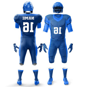 Customized Rugby Football Sets <b>Compression</b> Practice Wear Uniform American Football Kits Soccer Team Club Uniform Adult Sizes - Product Image 4