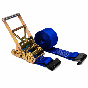 Trailer <b>Cargo</b> Securing Ratchet Tie Down Strap Polyester 100mm 10000kg High Strength for Load Control Custom OEM Service - Product Image 1