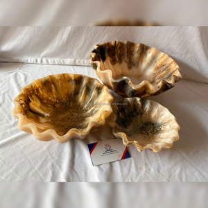 Juego de Tazones de Resina Pulida Hechos a Mano, Arte de Cocina de Lujo, Duradero, Ecológico, Diseño Artístico, para Bodas y Fiestas, ARTWORK MAESTRO - Product Image 2