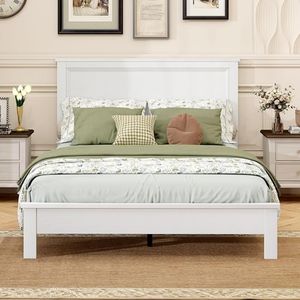 Lit de luxe en bois massif de qualité supérieure, fait main, avec pied de lit sculpté, taille King, pour chambre à coucher - Product Image 5