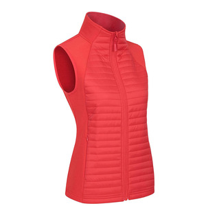 เสื้อกั๊กผู้หญิงขายดีสำหรับฤดูหนาว สไตล์ลำลอง สตรีทแวร์ บุนวมอุ่นๆ แบบพัฟเฟอร์ สีสันตัดกัน - Product Image 5