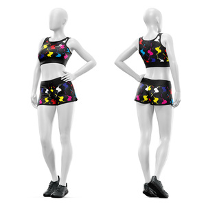 Ensemble de vêtements de sport pour femmes sur mesure, séchage rapide, soutien-gorge de yoga sans couture, short de fitness taille haute, fournisseur en gros OEM ODM - Product Image 6