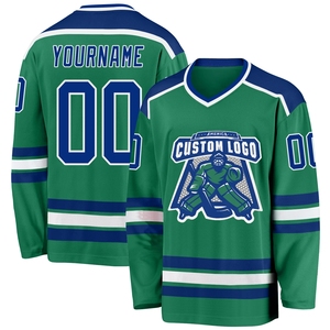 Nouvelle conception de vêtements de sport, veste de hockey sur glace, t-shirt, sweat à capuche de hockey sur glace de haute qualité, jersey de hockey sur glace personnalisé OEM - Product Image 6