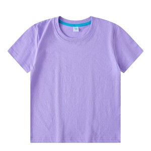 เสื้อยืดเด็ก CVC สีสันสดใส OEM CN BD แขนสั้น ชุดยูนิฟอร์มกลุ่ม รับผลิตตามแบบ OEM พร้อมสกรีนโลโก้ ชุดยูนิฟอร์มทีมโรงเรียน ขายส่ง เสื้อยืดเด็ก - Product Image 6