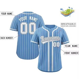 Camisetas de Béisbol Sublimadas Personalizadas de la Mejor Calidad, Gran Venta y Camisetas de Béisbol de Color Sólido Personalizadas de Alta Calidad en Venta - Product Image 6