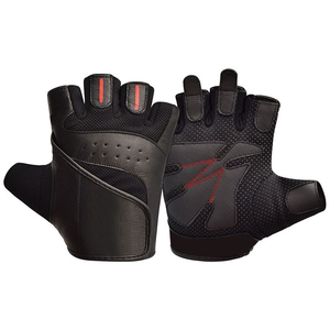Gants de musculation en cuir de qualité supérieure avec bandes de maintien pour la musculation, le CrossFit, la force athlétique et l'entraînement de force - Product Image 5
