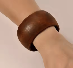 กำไลข้อมือไม้ดีไซน์เฉพาะตัว กำไลไม้ขนาดสั่งทำได้ งานฝีมือจากวัสดุธรรมชาติ - Product Image 3