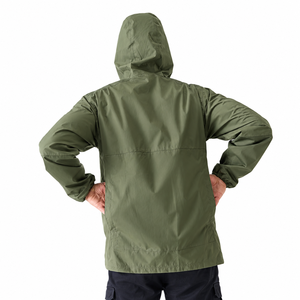 Veste de chasse en toile légère pour homme, camouflage, à capuche, imperméable, coupe-vent, respirante, pour la pêche, la randonnée, le camping - Product Image 4