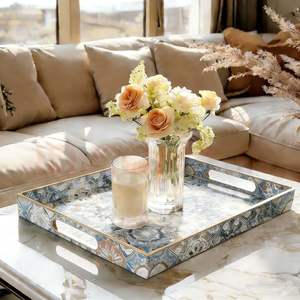 Plateau en bois imprimé pour cadeau, design unique, forme rectangulaire, fait main, plateau imprimé en MDF, prix d'usine par UNIVERSAL Overseas - Product Image 3