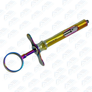 Jeringa Dental Autoaspirante de 1.8mL, Tipo Dispensador, Color Arcoíris, Acero Inoxidable Alemán, Instrumentos Quirúrgicos Dentales - Product Image 4