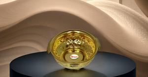 ของขวัญกระถางและเครื่องปลูกต้นไม้ทำจากทองเหลือง urli ของแท้ขนาด20นิ้วของตกแต่งบ้านทำจากโลหะ - Product Image 3